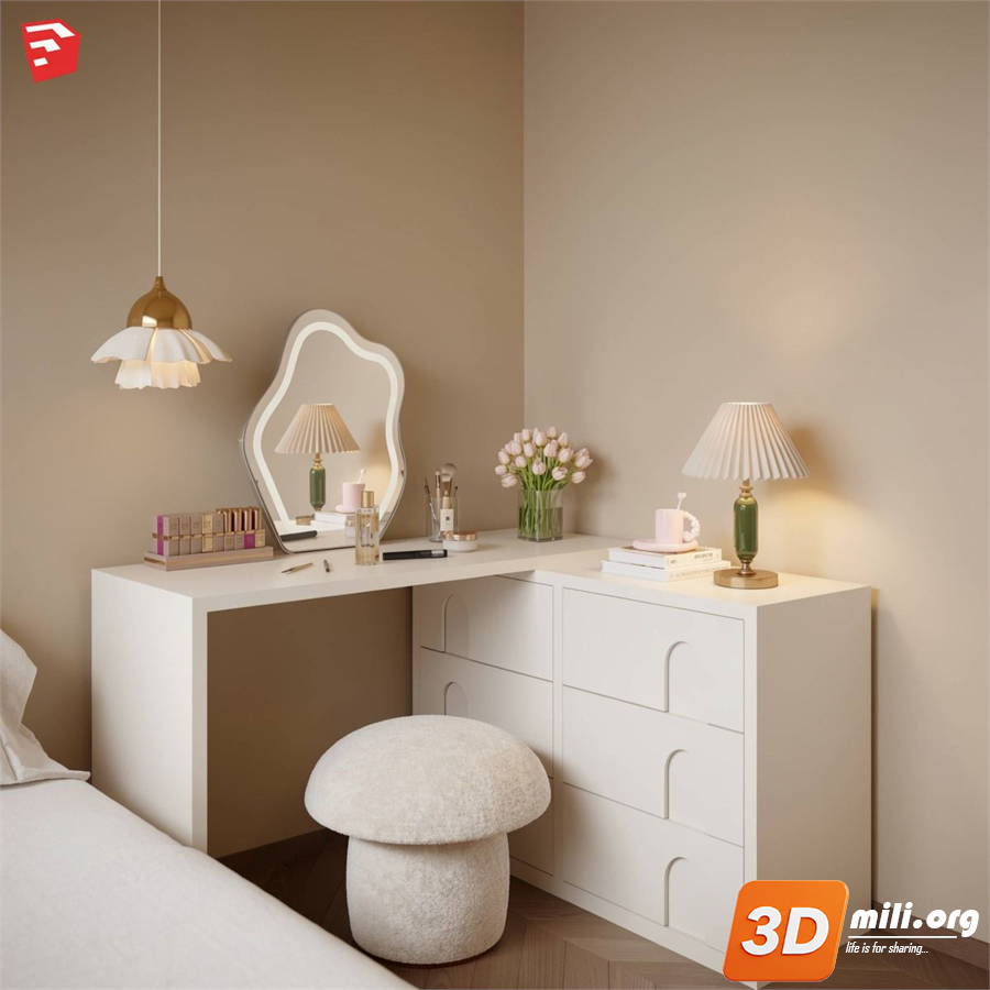 Dressing Table Skp Files 